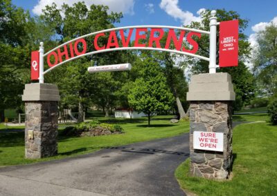 Ohio Caverns entrance