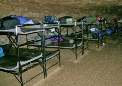 bunks for overnight stay
