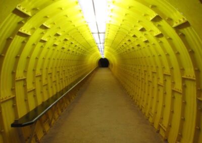 yellow tunnell